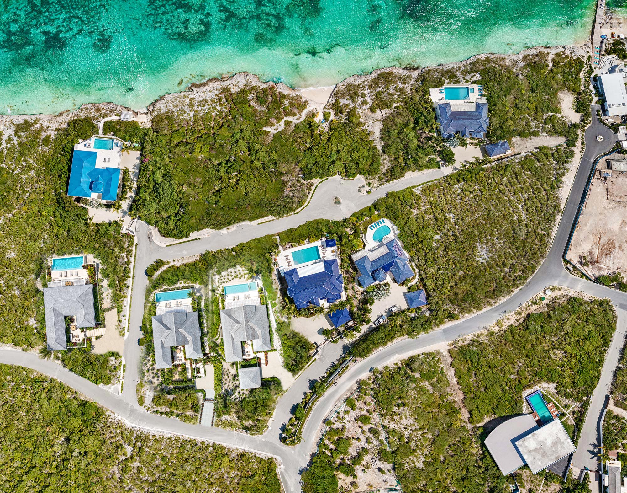 luxury Vacation Villas Site plan
